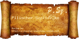Pilischer Szellőke névjegykártya
